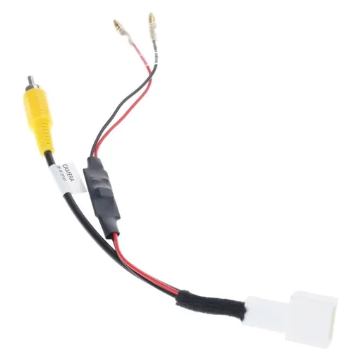 Reverse Camera Video Wire Cable Plug Adapter 4 Pins Plug Harness Reversing Monitor Car Navigation Connector Accessories