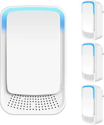 4Pack Plug In Air Purifier for Home Mini Ionic Air Purifier for Small Room Quiet Working Air Ionizers for Home,Office, Bedroom,Living Room,Portable Air Freshener for Odor,Pets Smell