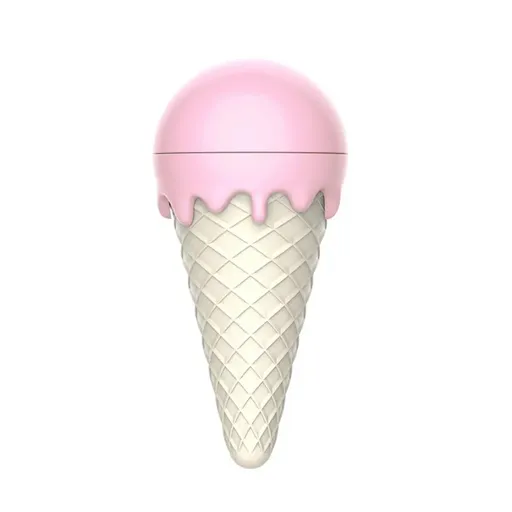 Ice Cream Catnip Balls Teeth Cleaning Chew Toy for Cats Interactive Pet Toys - Pink