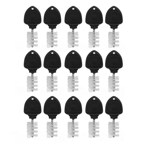 15Pcs Beer Tap Plug Brush 304 Stainless Steel ABS Beer Faucet Tap Cleaning Brush Plug For Kitchen Bar