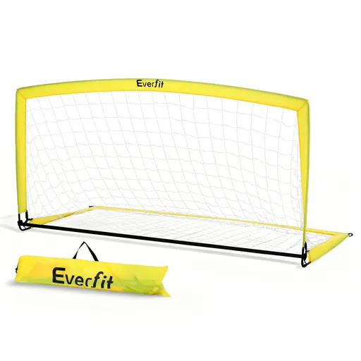 Everfit 2m Football Soccer Net Portable Goal Net Rebounder Sports Training