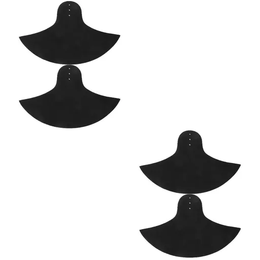 4-Pack Cymbal Rubber Mute Pads, Lightweight Compact Cymbal Dampeners for Drum Sets and Percussion Instruments