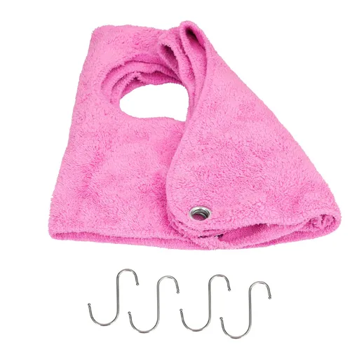 Pet Grooming Sling Dog Grooming Sling Hammock Helper for Bathing Washing Nail ClippingL Rose Red
