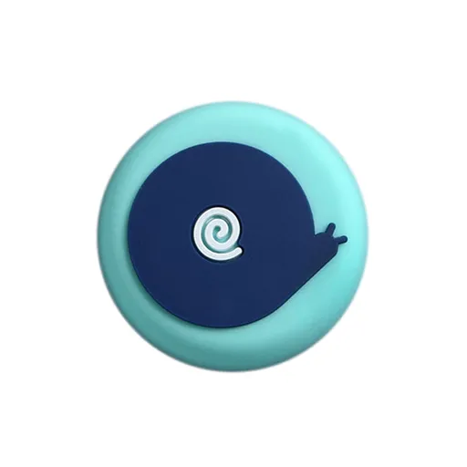 Cartoon Door Handle Stopper Bumpers Buffer Wall Protectors Doorknob Crash Pad Self Adhesive Design for HomeSnail Pattern