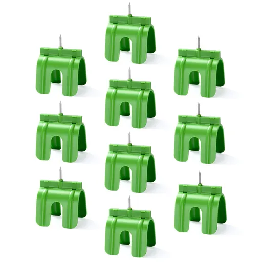 OwnMy 10PCS Drywall Outlet Markers for Drywall Installation No Measuring Needed Drywall Marking Tools for Electrical Outlets, Drywall Outlet Box Marking Locators Drywall Wire Protection Tools, Green