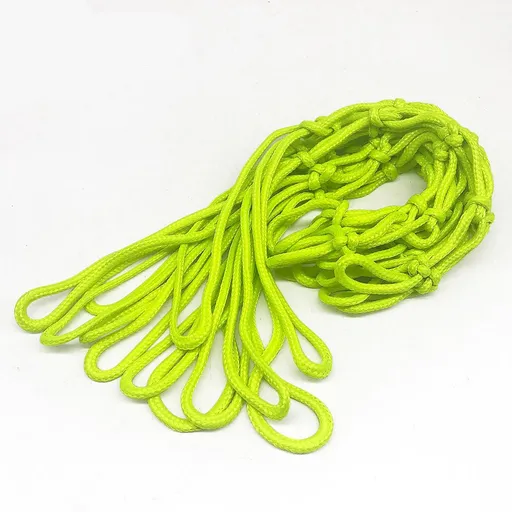 Basketball Net, Nightlight Basketball Net Luminous Outdoor Portable Sun Powered Sport Nylon Glow in The Dark Basketball Net