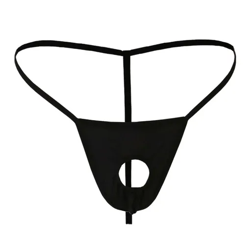 Men Mesh T String Underwear All Size D029 Black All yards