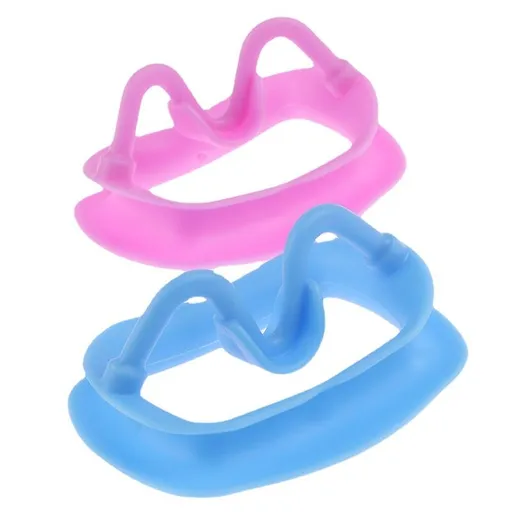 2 Pcs Silicone Mouth Opener, Dental Cheek Retractor for Teeth Whitening,Reusable Intraoral Lip Retractor