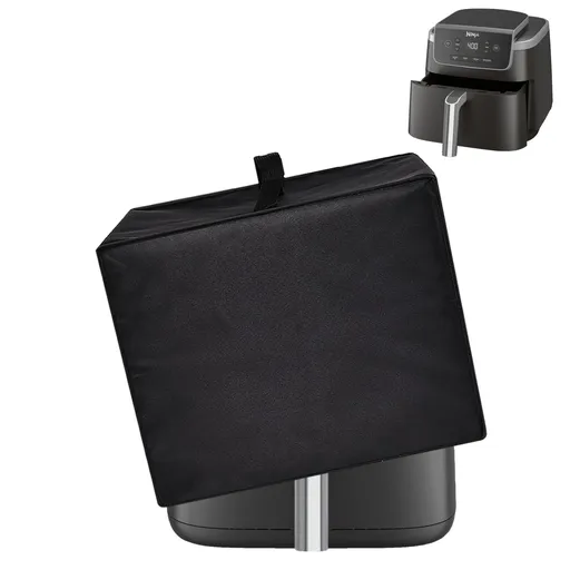 Air Fryer Cover for , Heavy Duty Waterproof Dust-proof Protective AirFryer Cover Compatible with AirFryer Dust Lid (Black 420D：26*35*30cm)