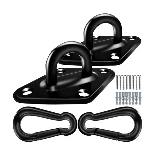 1700lbs Capacity Heavy Duty Hammock Hooks, 2PCS M10 Stainless Eye Hooks,Hanging Hooks for Hammock Hanging