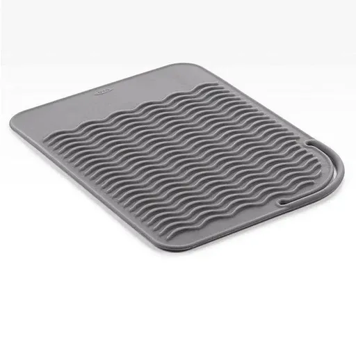 Hair Styling Tools Heat Resistant Mat for Curling Iron Flat Iron Straightener Pad - Grey