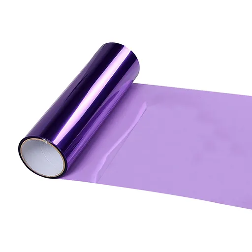 Car Headlight Color Change Film,Translucent PVC Light Sticker with Strong Adhesion,Easy Application & Bubble-Free Removal,DIY, Purple, 30 x 100 cm