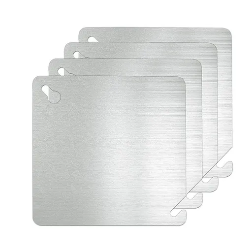8pcs Metal Electrical Box Cover Plate,Junction Box Covers,4 Inch Square Flat Blank Electric Box Cover