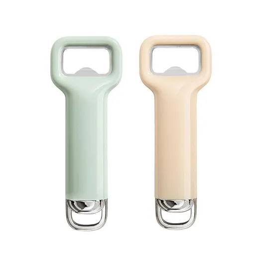 Bottle Opener Metal Beer Bottle Opener Beer Cap Opener Portable Beverage Drinks Bottle Opener Home Kitchen Bar Tool Gift （2pcs）