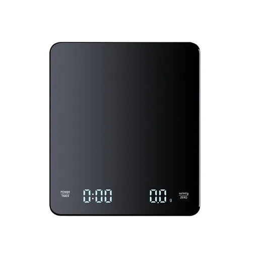 Mini Coffee Scale with Timer,Rechargeable Espresso Scale,3kg/0.1g Precision Scale for Espresso&Pour-Over Coffee,Portable Digital Kitchen Scale,Black