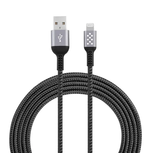 Lightning Cable 2 Pack 20cm 2m Black