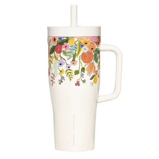 Corkcicle Cruiser - 1.2ltr Rifle Paper - Garden Party Cream
