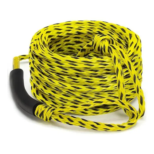 Boat Tow Rope , 60FT 3K 1-3 Riders Tube Boating Ropes Heavy Duty Ski Rope for Ski Float Water Skiing