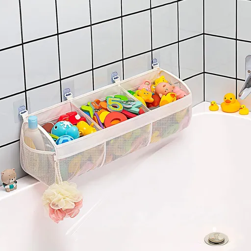 Bath Toy Organizer 3 Compartments