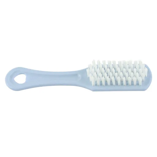Multi functional Plastic Shoe Cleaning Brush Bushy Nylon Bristles Scrubber Washing Tool(Blue)