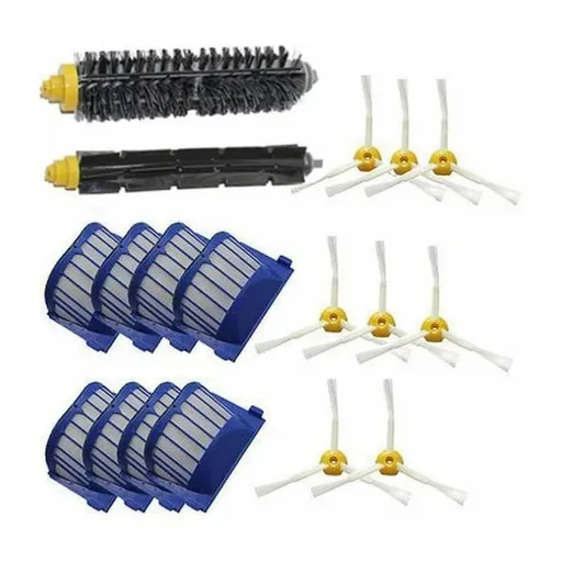 18 Piece Maintenance Kit Compatible with iRobot Roomba 600 Series with Filters and Side Brushes