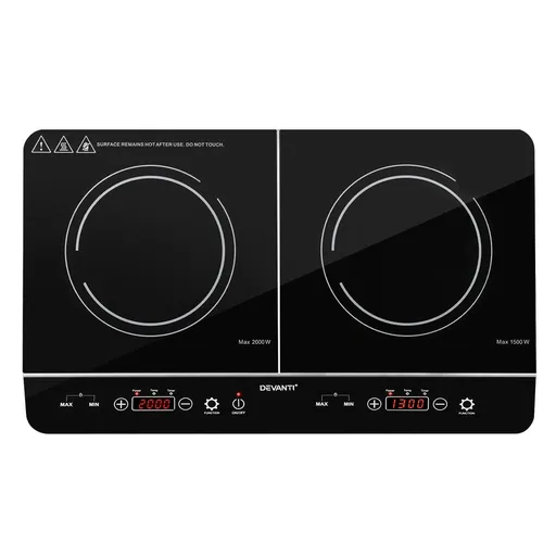 Devanti Portable Induction Cooktop 60cm Portable Cooker 15A Plug