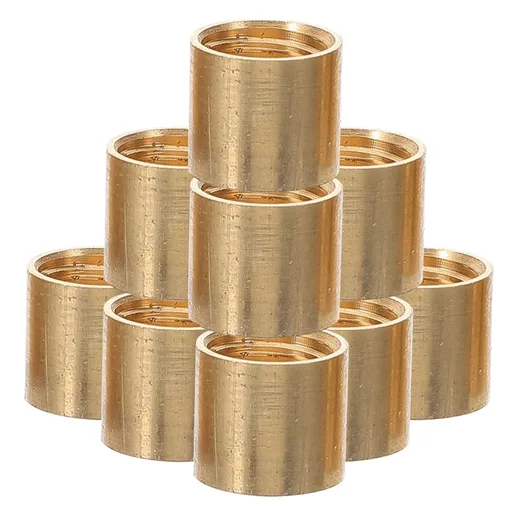 Brass Pool Golden Billiard Supplies for Daily Use 10Pcs