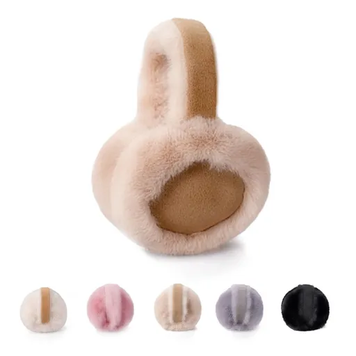 Folding Warm Ear Muffs Female Fall And Winter Plush Fashion Ear Cover Winter Outdoor Cold Ear Bag Ear Warm Student Ear Muffs
