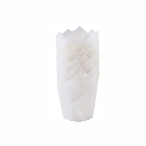 150 Pieces Mini Baking Cups Tulip Baking Cups Cupcake Liners Muffin Liners for Wedding Birthday Parties