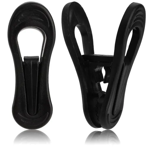 50 Pieces Hanger Clips for Hangers, Strong Pinch Easily Clip on Clothing Pants, Multi-Purpose Kids Plastic Finger Clips