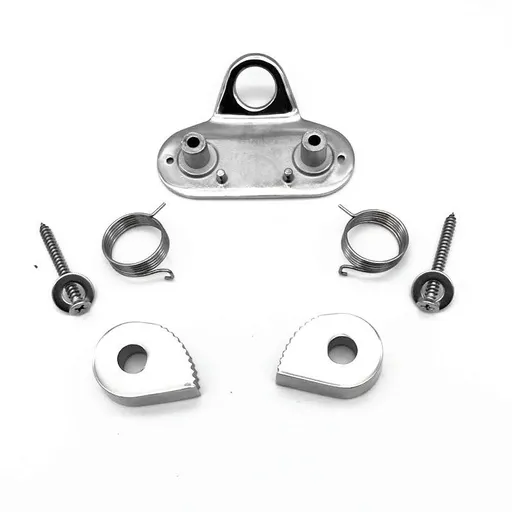 Cam Cleat Leading Ring Stainless Steel Cam Cleat Clip for Sailboat Kayak Canoe Dinghy Leading Rings Boat Marine Sailboat