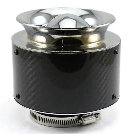 Car Performance Air Filter High Flow 125MM Carbon Fiber