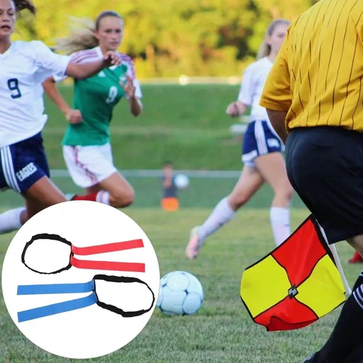 2 Sets Flag Football Game Accessories, 90in Flag Football Gear for Adults