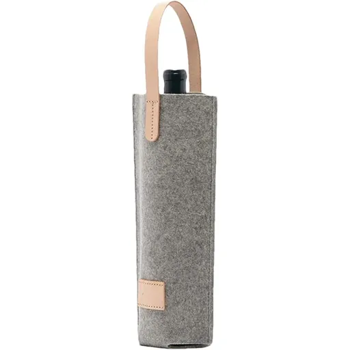 Wine Tote Bag Single Bottle Carrier with Handle High-End for Gift