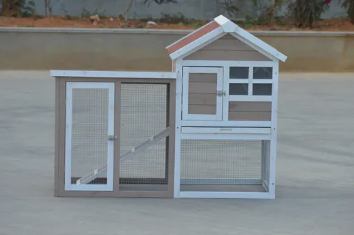 YES4PETS Rabbit Hutch Small Ferret Guinea Pig Cage Hen Chook Cat Kitten House