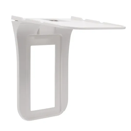 Electric Outlet Extender Shelf, White ABS, High Toughness, Home Use 1Pc