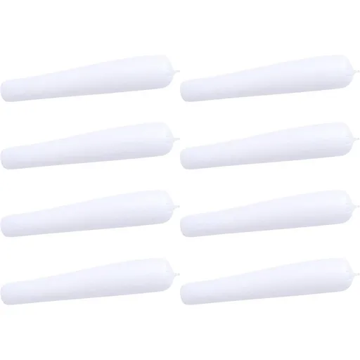 8pcs Inflatable Knee High Boot Shapers for Footwear Storage Lightweight White Pvc Boot Trees 50cm Tall Shoe Support Inserts for Entryway and Closet Organization