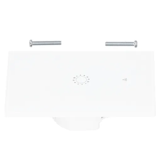 Wifi Smart LED Light Switch Touch Panel 1-Way APP Remote Voice Control for Amazon Alexa AC95-250VWhite Cover