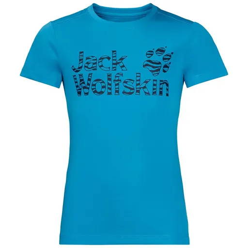 Jack Wolfskin Kids Jungle T Shirt Tee Top Sun UV Shield Shirt Childrens UPF 50+ - Turquoise