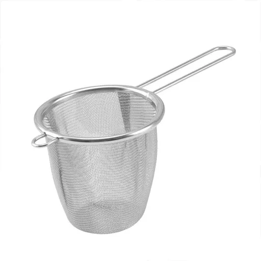 Stainless Steel Tea Infuser with Handle Fine Mesh Tea Strainer for Loose Leaf Tea Brewing and Coffee Grounds Filter Multipurpose for Home Office Travel