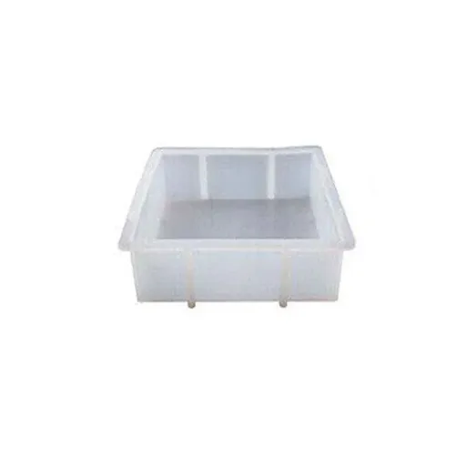 New Large Crystal Epoxy Resin Mold Geometry Cube Specimen Love Heart Round Mould - Square
