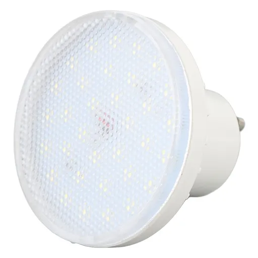 7W LED Puck Squat Light Bulb White Light GU24 Base Light Bulb for Bathroom Porch Hallway