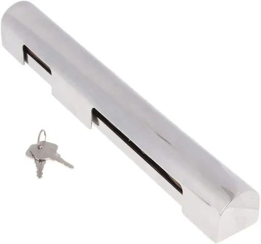 High Security Stainless Steel Boat Marine Outboard Motor Engine Lock 300mm Quick Release/Install Secures with Keys