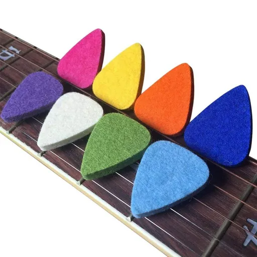 Felt Picks/Plectrums For Ukulele And Guitar,8 Pieces