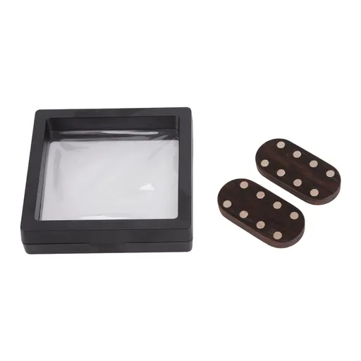 Ebony Magnetic Push Slider Toy Anti Stress Adults Hardwood Push Slider Stress Relief Sensory Toys Autism ADHD Unlimited Sunflower
