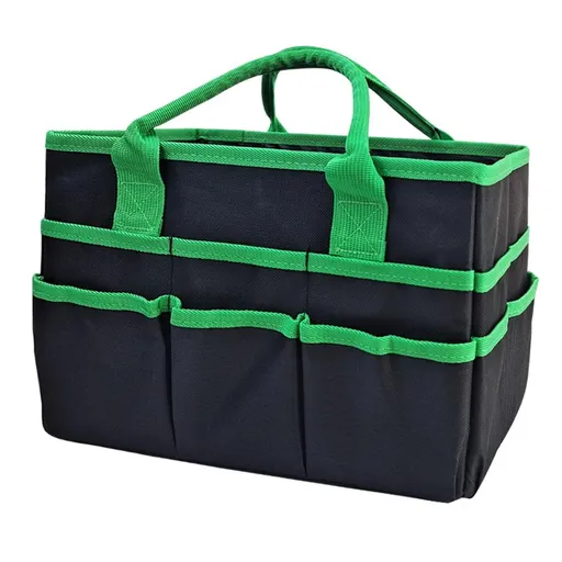 Teacher Handle Tote Bag Organizer,Tote Bag Organization for Crafts,Art,Paper,Travel with Handles,Ofiice Supplies Storage (Black)