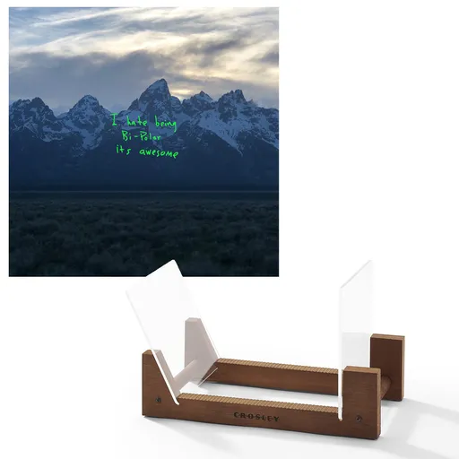 Kanye West - Ye - Vinyl Album & Crosley Record Storage Display Stand