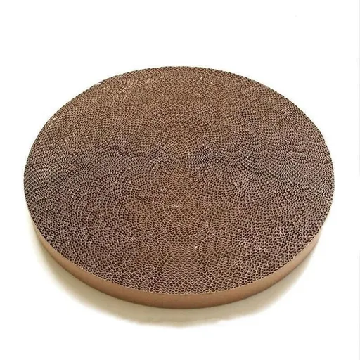 2In1 Cat Scratching Board Round Cat Scratcher Pad Lounge Bed Bowl Pet Sofa House - Replacement Pad
