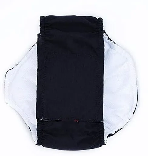 Dog Diapers Harper Male Cotton Large Black XL:86g