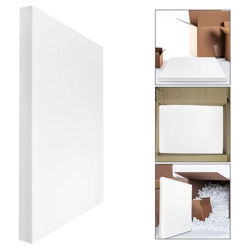 Cushioning Packing Foam Sheet White 2pcs Protection for Moving